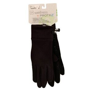 UR Wellness Boundary Series Antimicrobial Gloves Black L/XL NEW